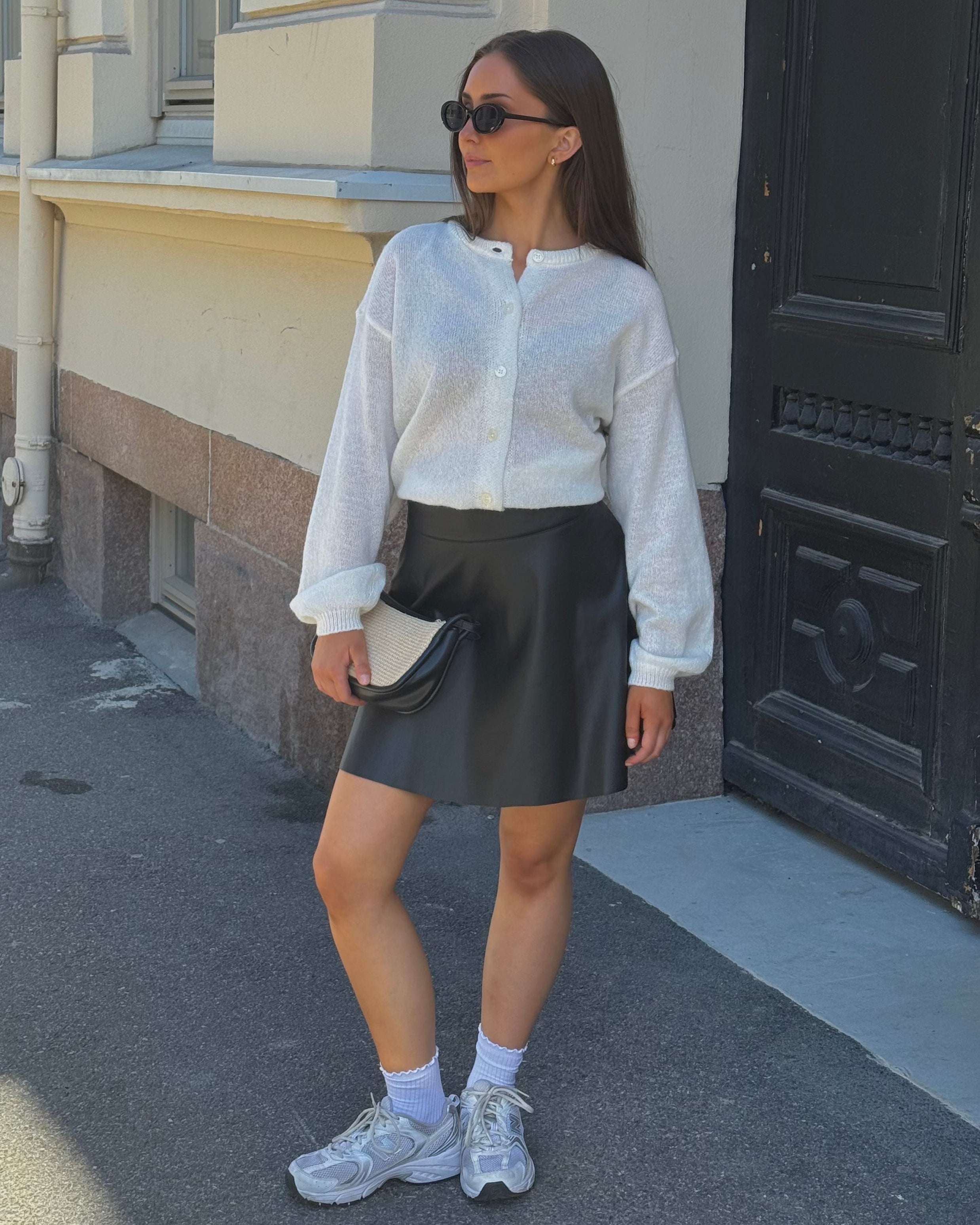 NMANDY Short Skirt - Black